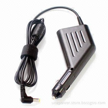 Laptop In-car chargers for Acer, 19V, 3.42A, 65W Output, 5.5*1.7mm L-tip cigarette type